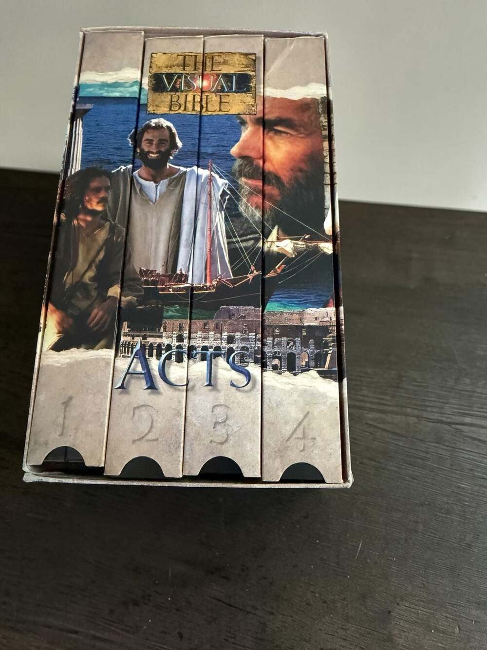 The Visual Bible: Acts Volumes 1-4 VHS Box Set New International Version